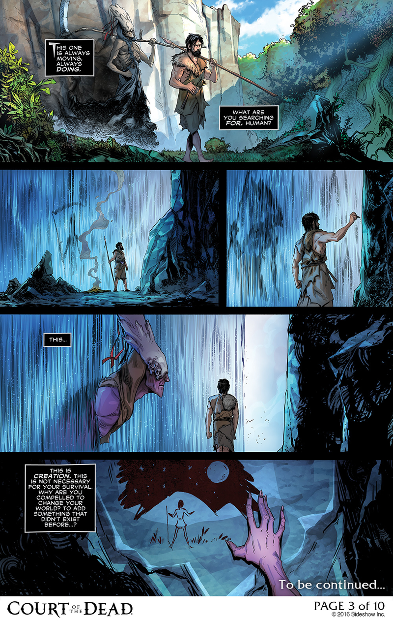 Illustration for article titled Discover the Battle for the Underworld In This Comic Preview for Court of the Dead